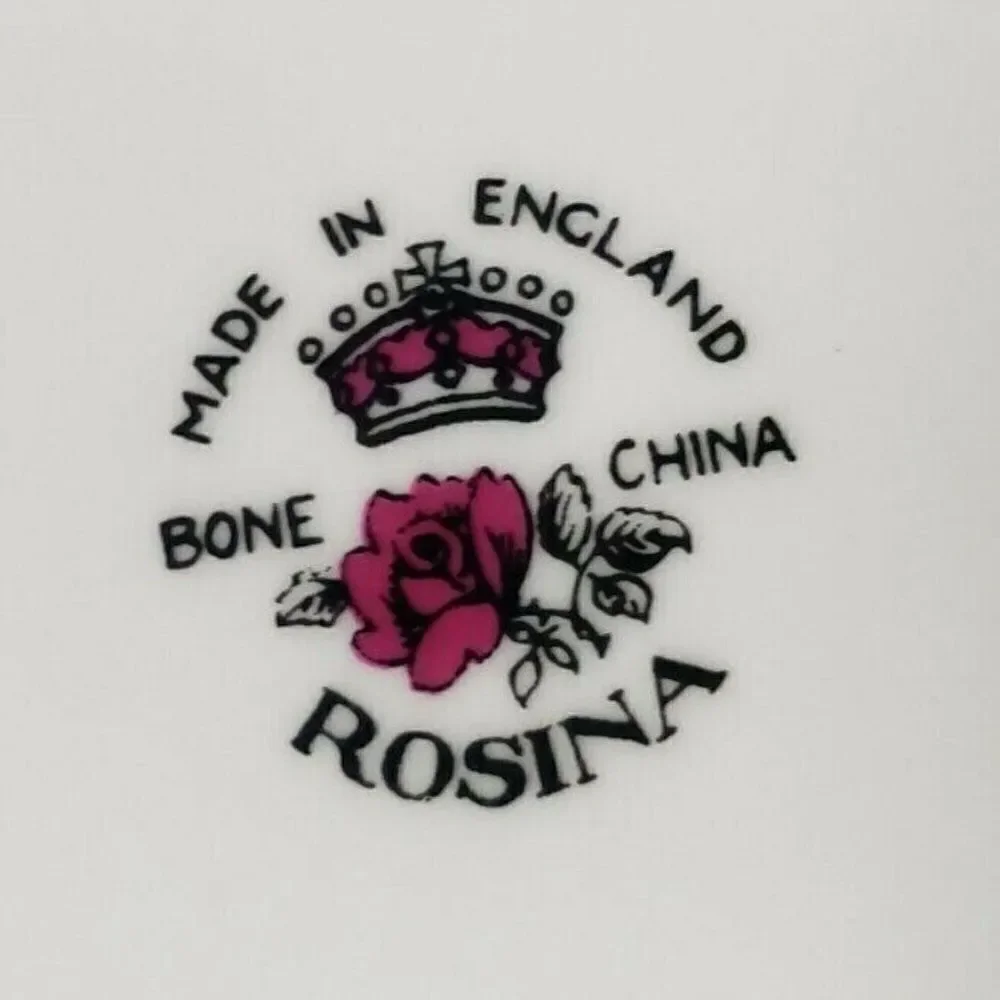 Vintage Rosina England Bone China 4